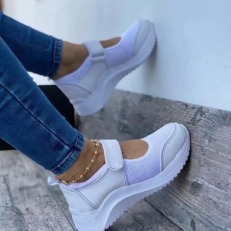 Levoire | Chaussures de Randonnée avec Semelle Orthopédique Blanc