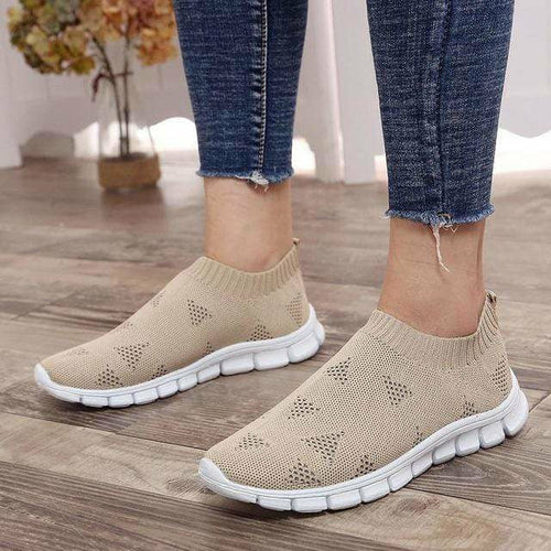 Levoire | Baskets Slip On Sportives En Maille Pour Femmes