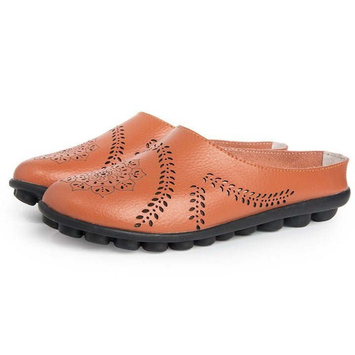 Levoire | Mocassins Uniques Orange
