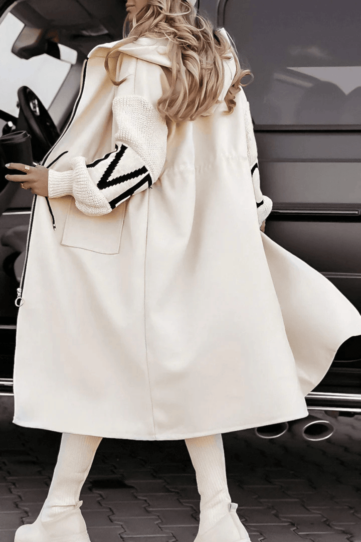 Levoire | Manteau manches tricotées femme