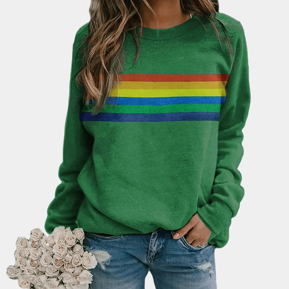 Levoire | Pull Femme Sweatshirt Jumper Gilet Vert