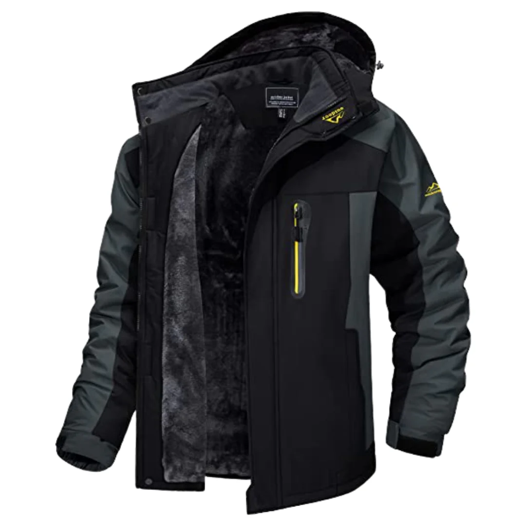 Levoire | Veste D'Extérieur Imperméable Noir