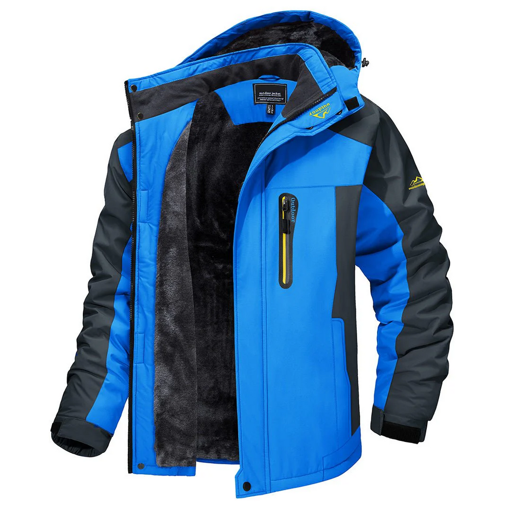 Levoire | Veste D'Extérieur Imperméable Bleu