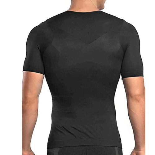 Levoire | T-Shirt Homme Fitness T-Shirt Sculptant Homme Vêtements de Sport
