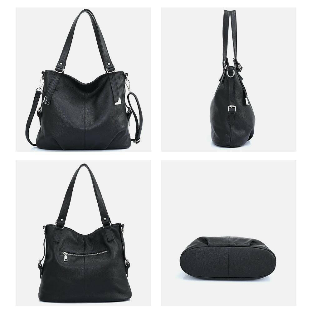 Levoire | Sac À Bandoulière En Cuir Stylé Avec Plusieurs Compartiments