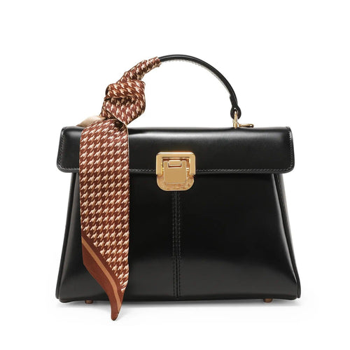 Levoire | Le Sac À Main Harper En Cuir Véritable Avec Fermeture Éclair