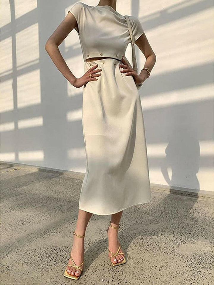 Levoire | La Robe Midi Taille Haute Roxy