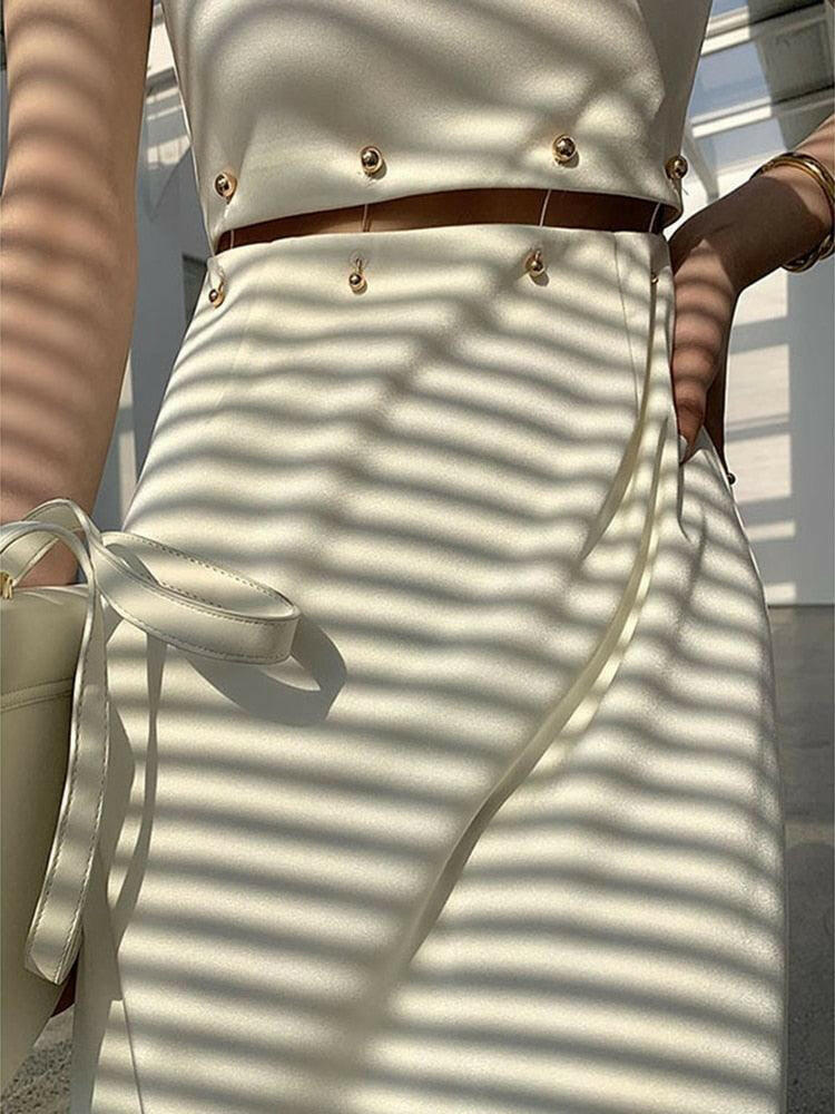 Levoire | La Robe Midi Taille Haute Roxy