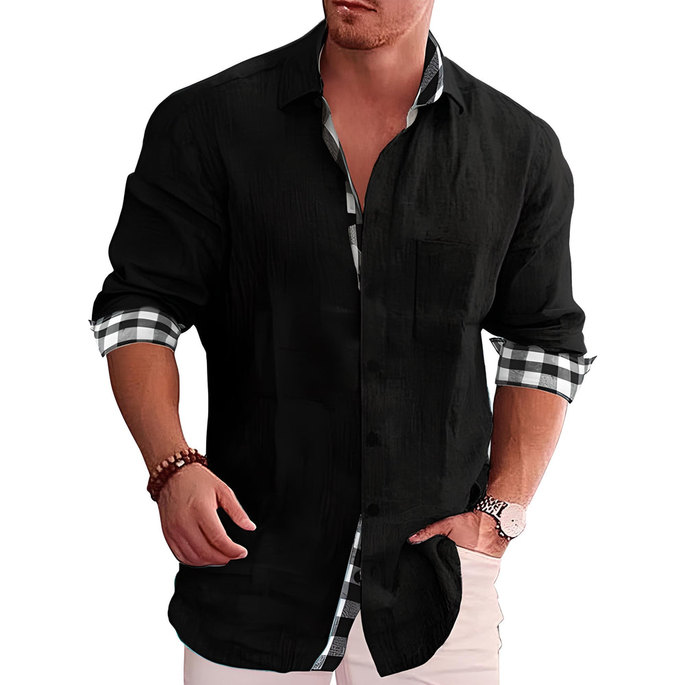 Levoire | Chemise Moderne Pour Hommes Stylée, Confortable Et Polyvalente