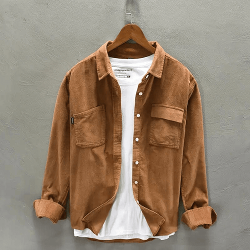 Levoire | Chemise en coton décontractée Confortable et respirante Convient à toutes les saisons