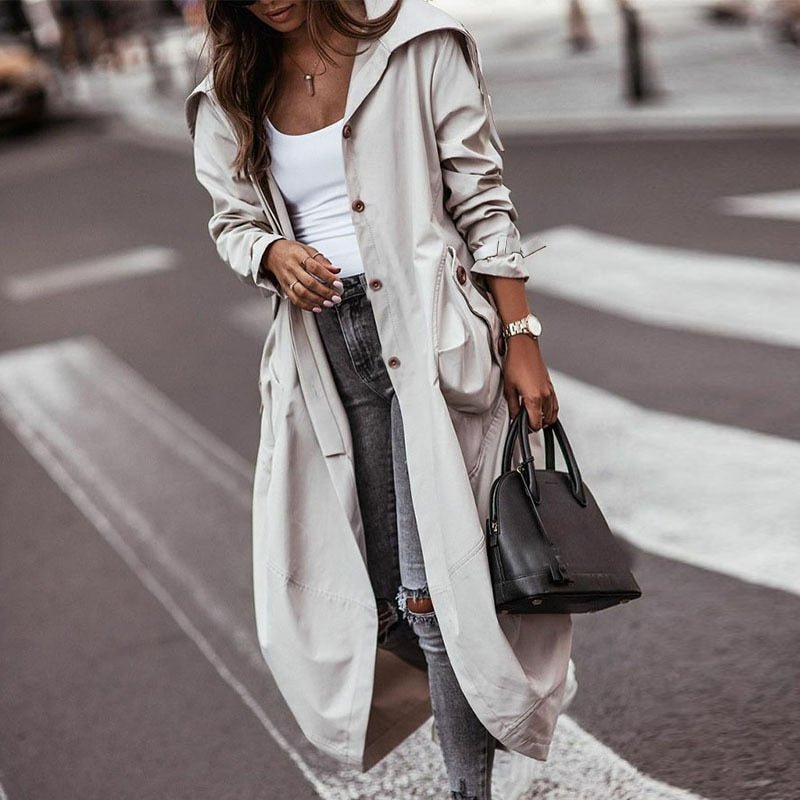 Levoire | Veste Longue Tendance Confortable Pour L'Automne