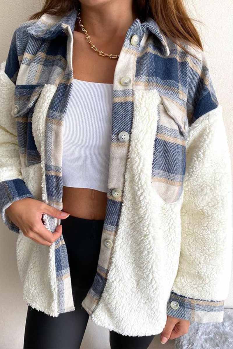 Levoire | Manteau Hiver Élégant & Décontracté Bleu