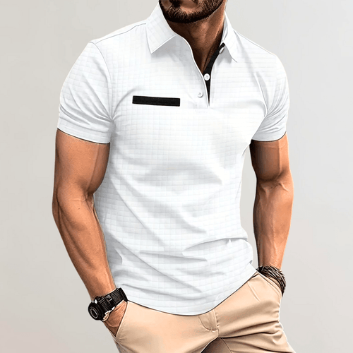 Levoire | Polo Homme Polo T-shirt Confortable Coton Décontracté Mode Style Classique