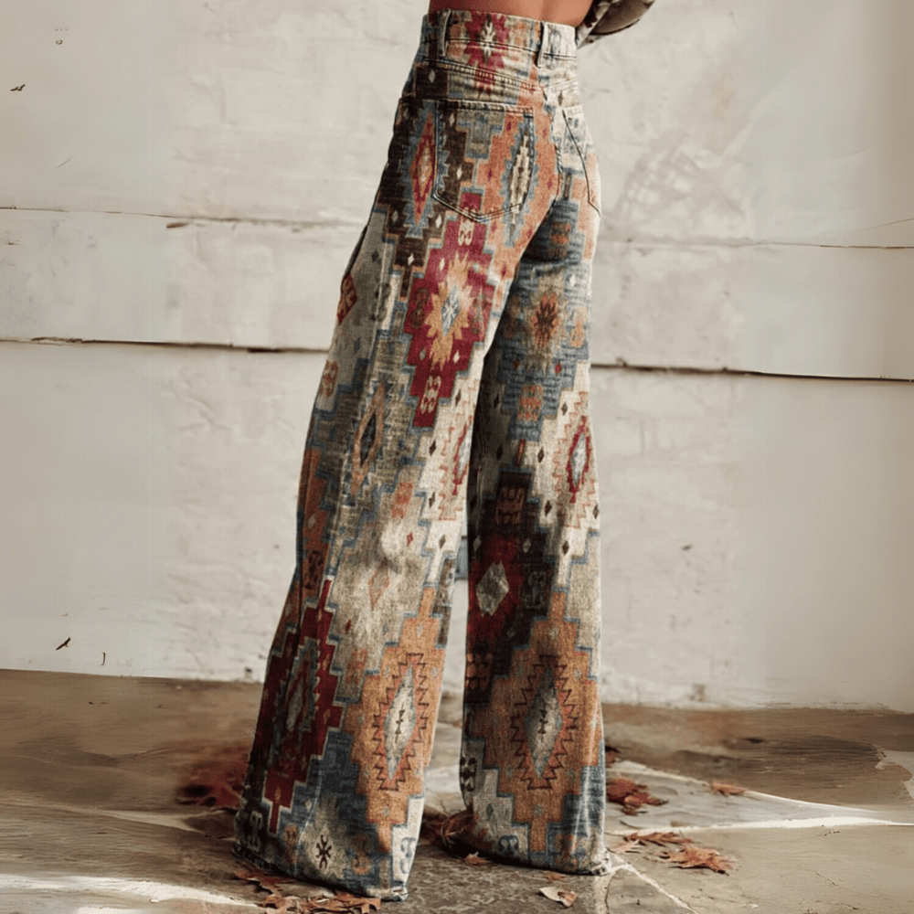 Levoire | Trendig Collection De Vin Boho Pantalon