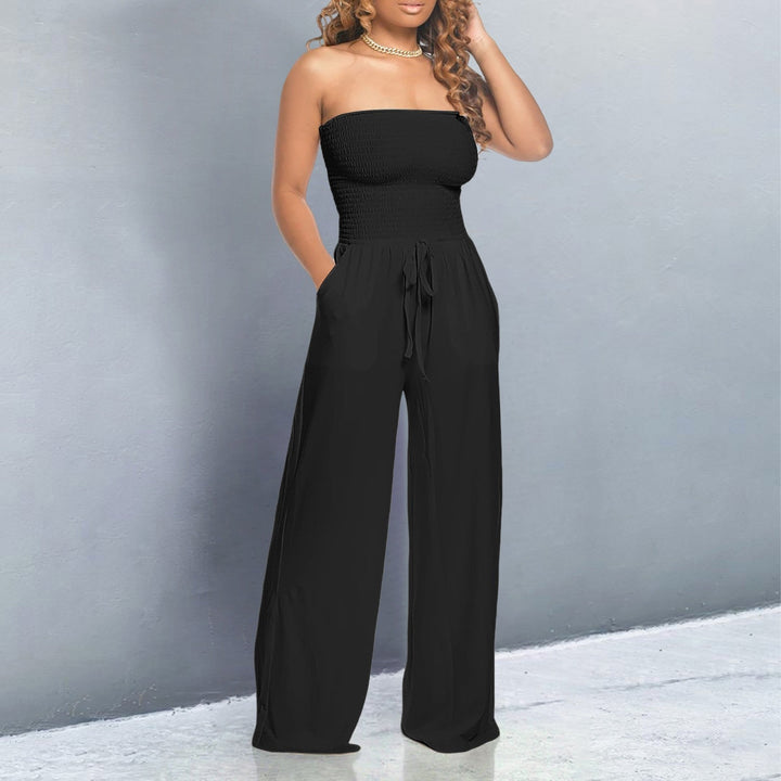 Levoire | Combinaison Tendance Off-Shoulder Avec Coupe Flatteuse Noir