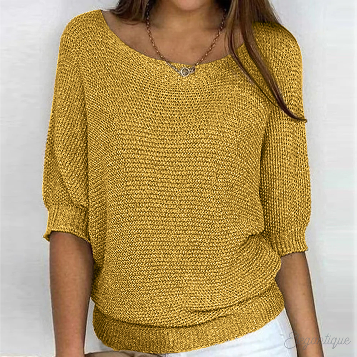 Levoire | Pull Chauffant Jaune