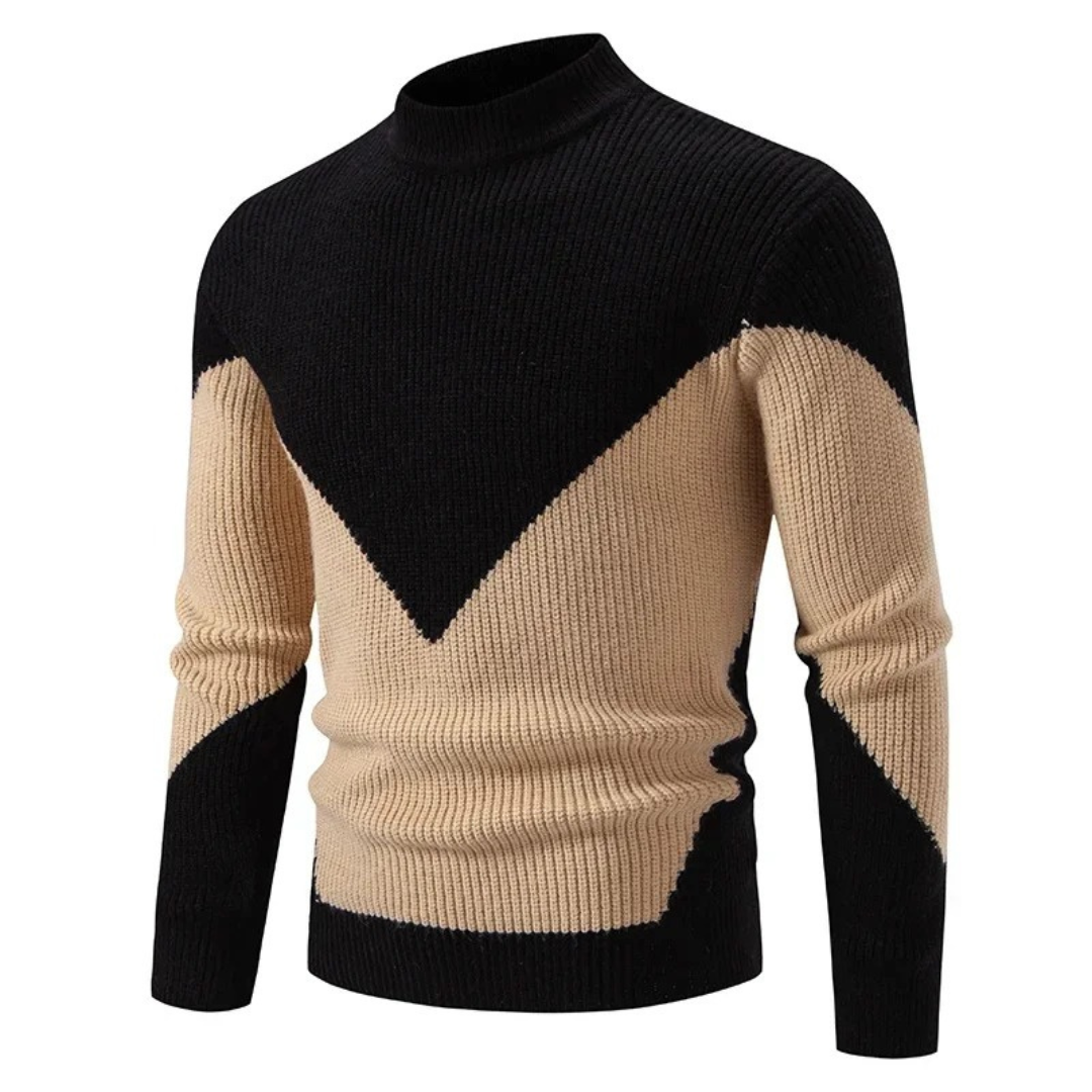 Levoire | Pull Fin Diamant Noir