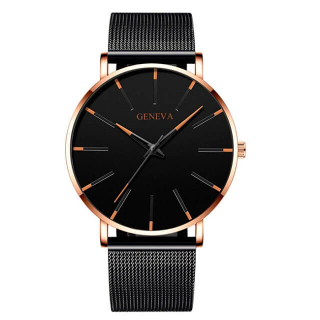 Montre d'affaires ultrafine pour hommes pour un style élégant