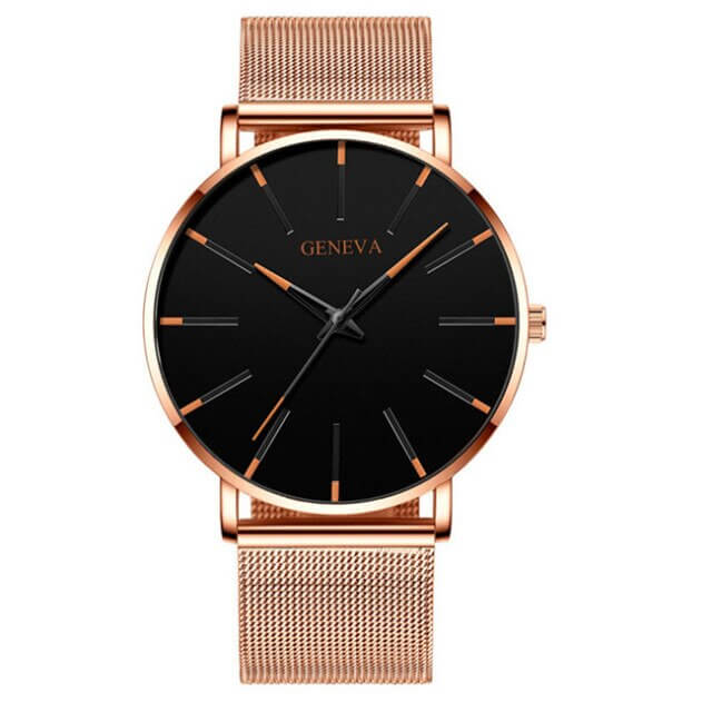 Montre d'affaires ultrafine pour hommes pour un style élégant