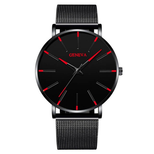 Montre d'affaires ultrafine pour hommes pour un style élégant
