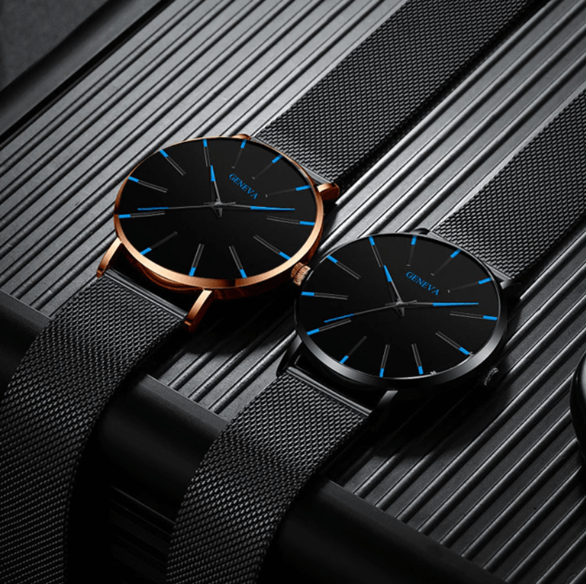 Montre d'affaires ultrafine pour hommes pour un style élégant
