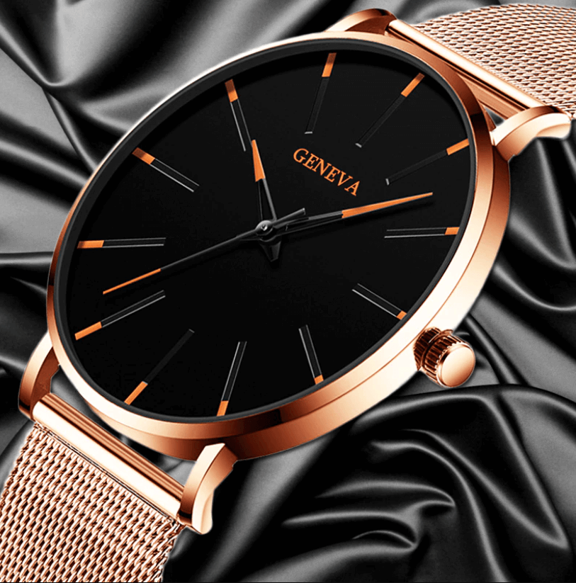 Montre d'affaires ultrafine pour hommes pour un style élégant