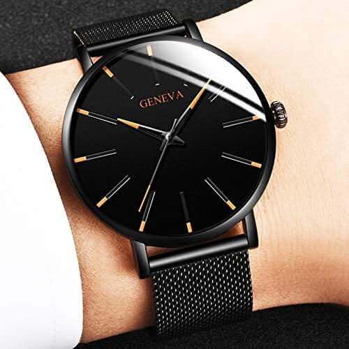 Montre d'affaires ultrafine pour hommes pour un style élégant