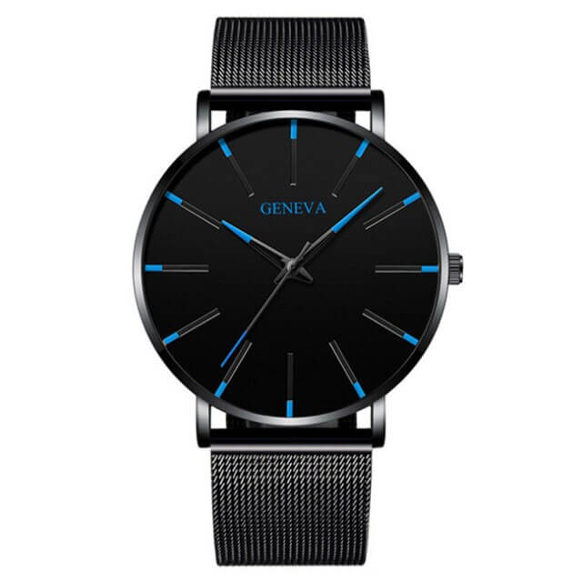 Montre d'affaires ultrafine pour hommes pour un style élégant