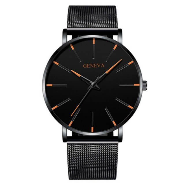 Montre d'affaires ultrafine pour hommes pour un style élégant