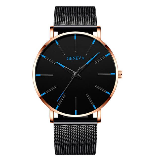 Montre d'affaires ultrafine pour hommes pour un style élégant