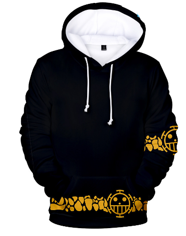 Levoire | Combinaisons Anime One Piece Pour Hommes Noir