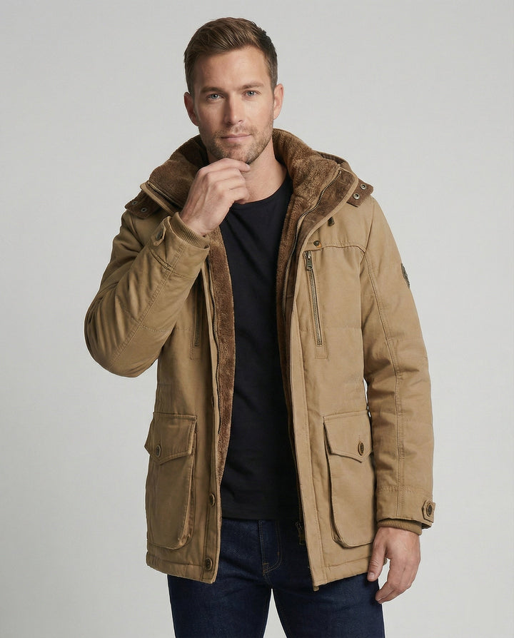 Veste d'hiver fonctionnelle chaude