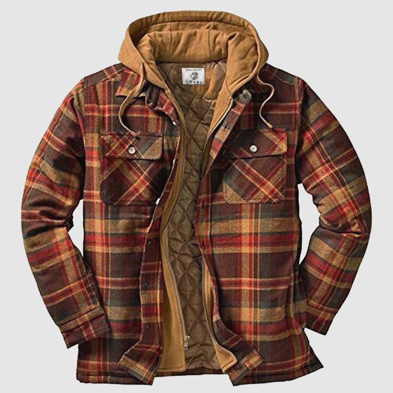 Levoire | Veste à manches longues avec capuche Braun