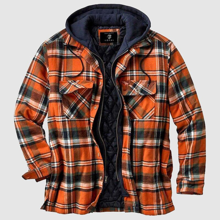 Levoire | Veste De Sport En Bois Pour Hommes Orange
