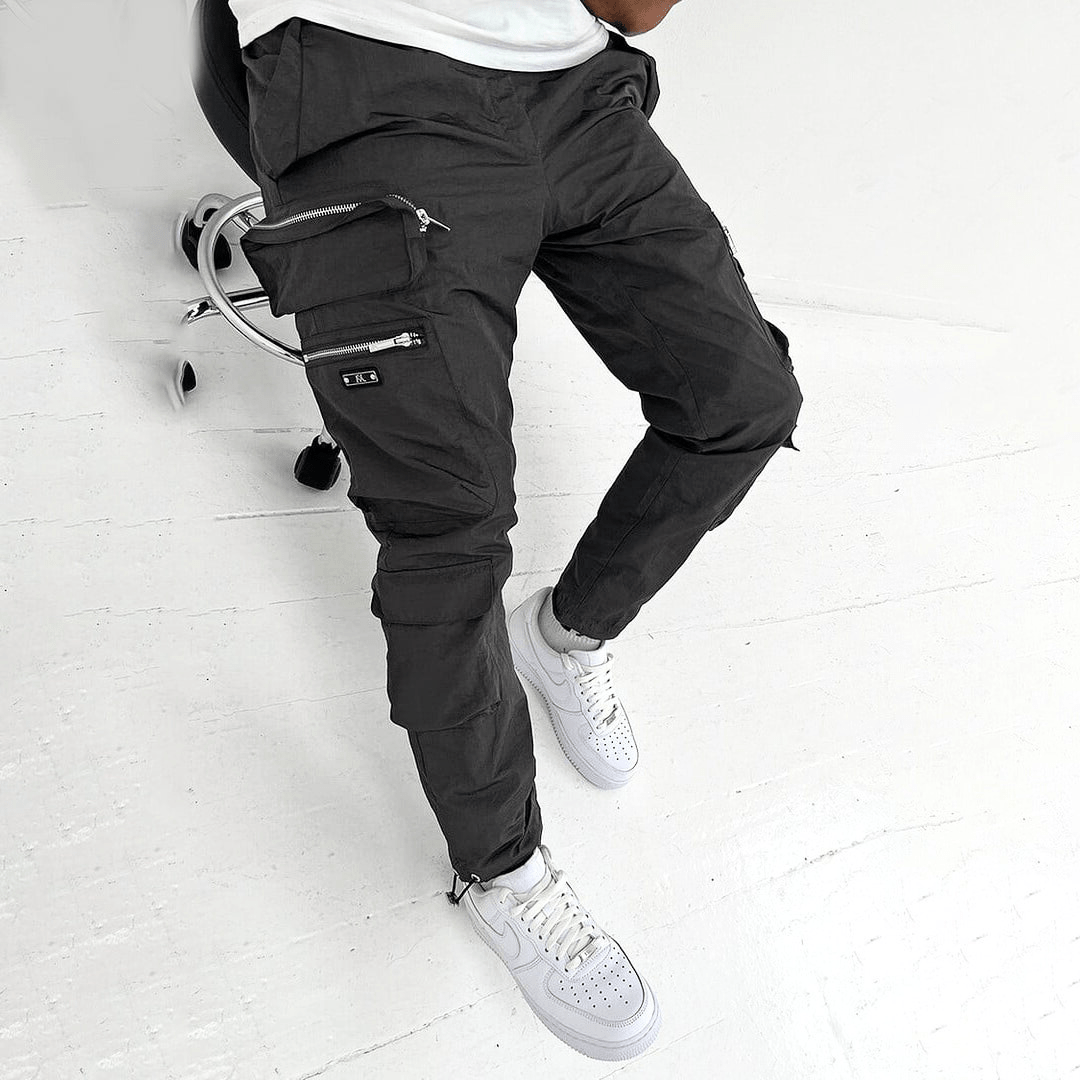 Levoire | Pantalon cargo homme Style classique Mode homme Confort durable Tendance Noir