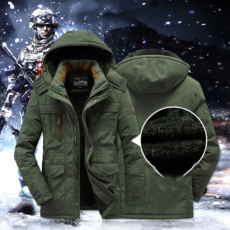 Leviore - Parka matelassée décontractée - Manteau d’hiver chaud et isolé