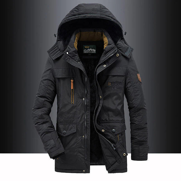Leviore - Parka matelassée décontractée - Manteau d’hiver chaud et isolé