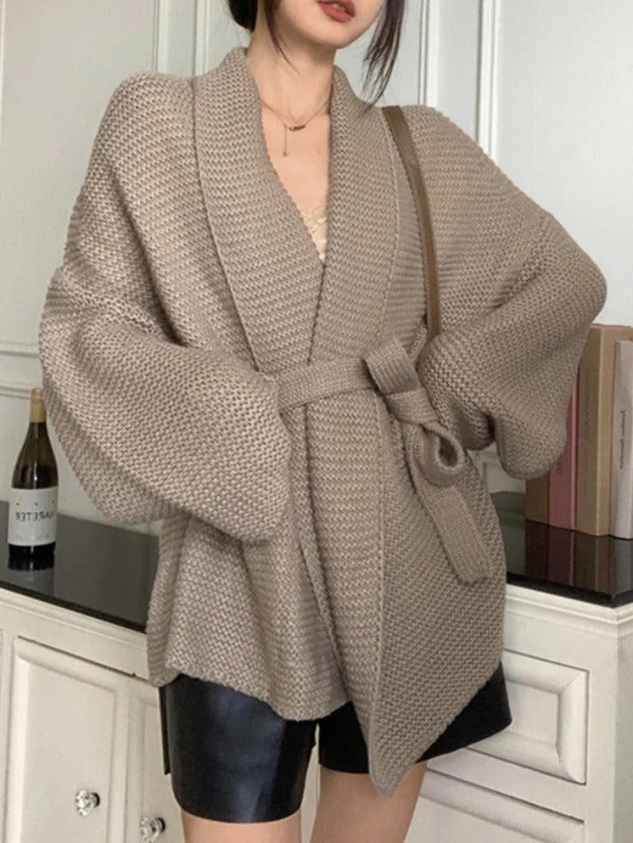 Levoire | Cardigan Décolleté À Lacets