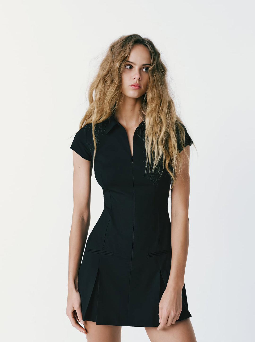 Levoire | Viininpoiminta Mini Mekko Musta