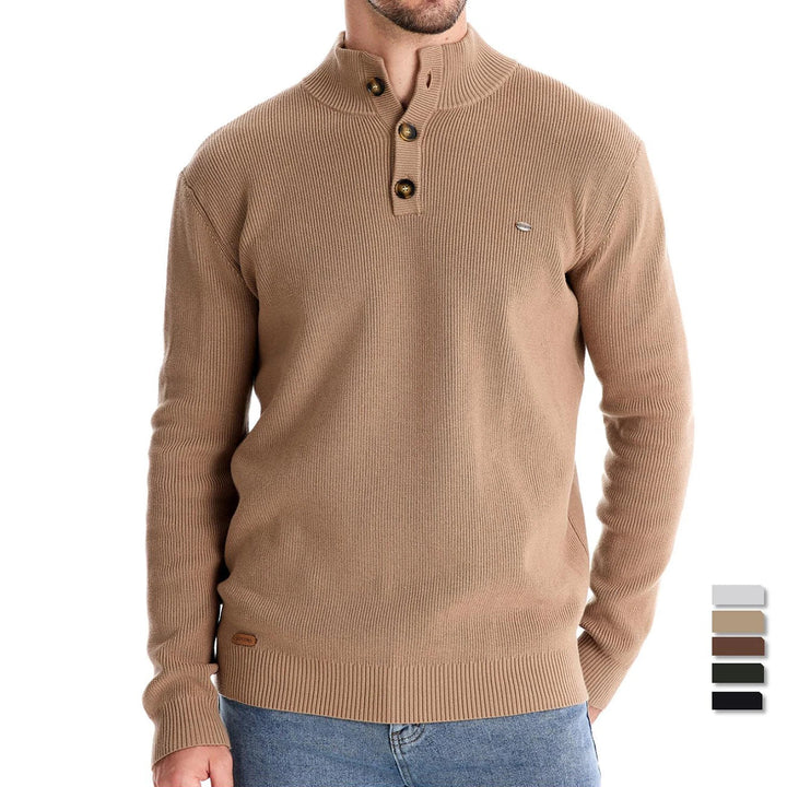 Levoire | Pull Homme Avec Design À Boutons