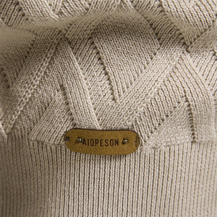 Levoire | Pull Pour Hommes À Motif À Carreaux