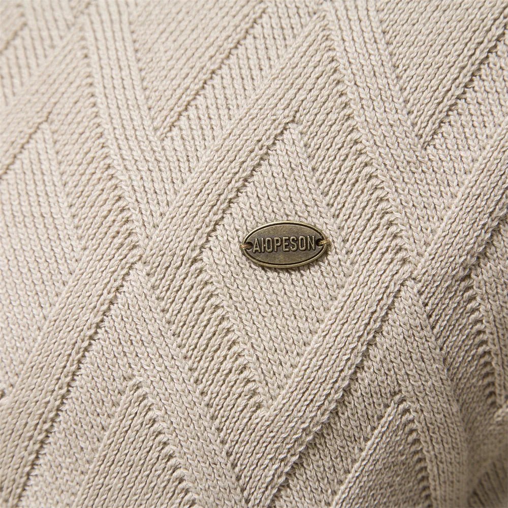 Levoire | Pull Pour Hommes À Motif À Carreaux