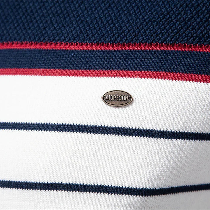 Levoire | Pull Homme Avec Motif Rayé