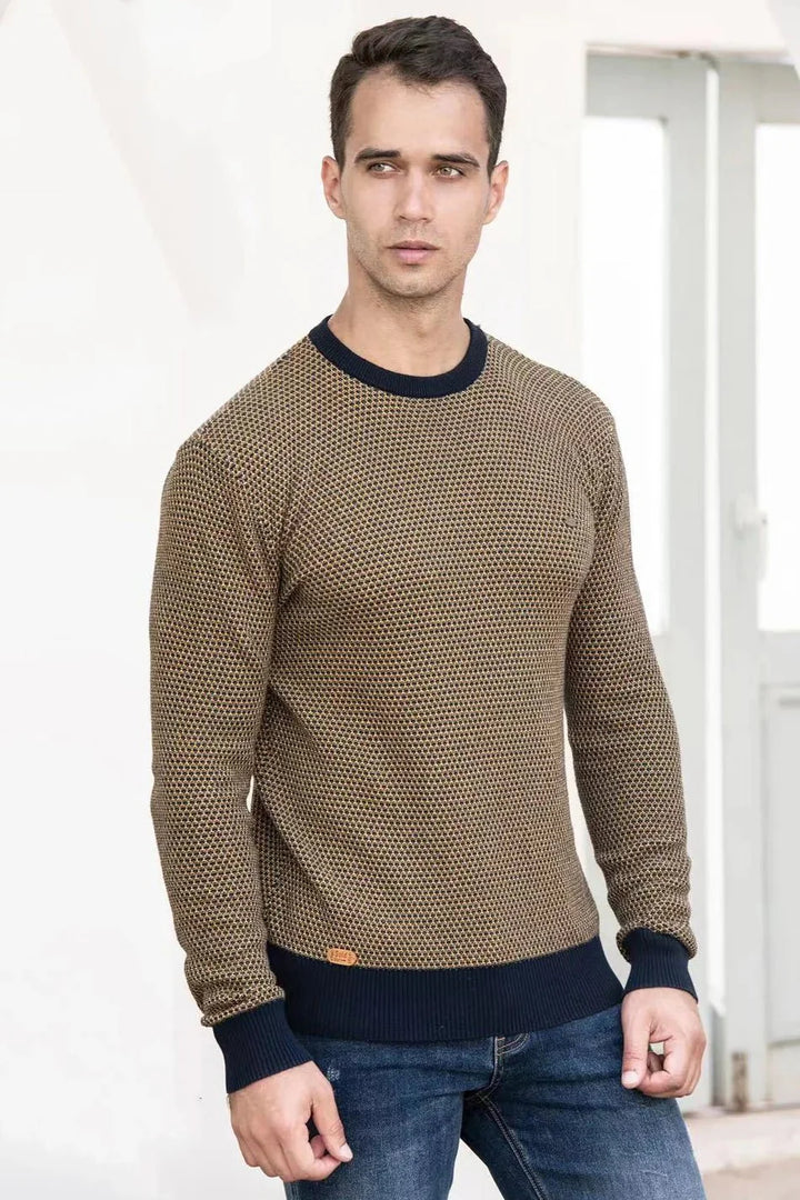 Levoire | Pull Pour Hommes Avec Motif Losanges
