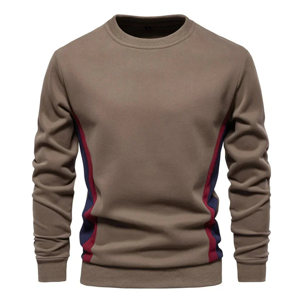 Levoire | Sweat-Shirt Pour Hommes Élégant Khaki