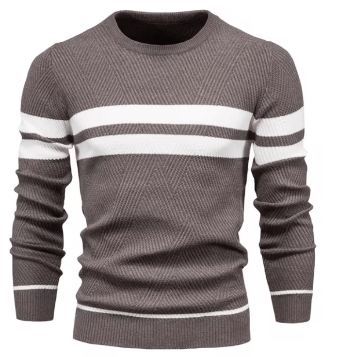 Levoire | Pulls Pour Hommes Élégants Braun