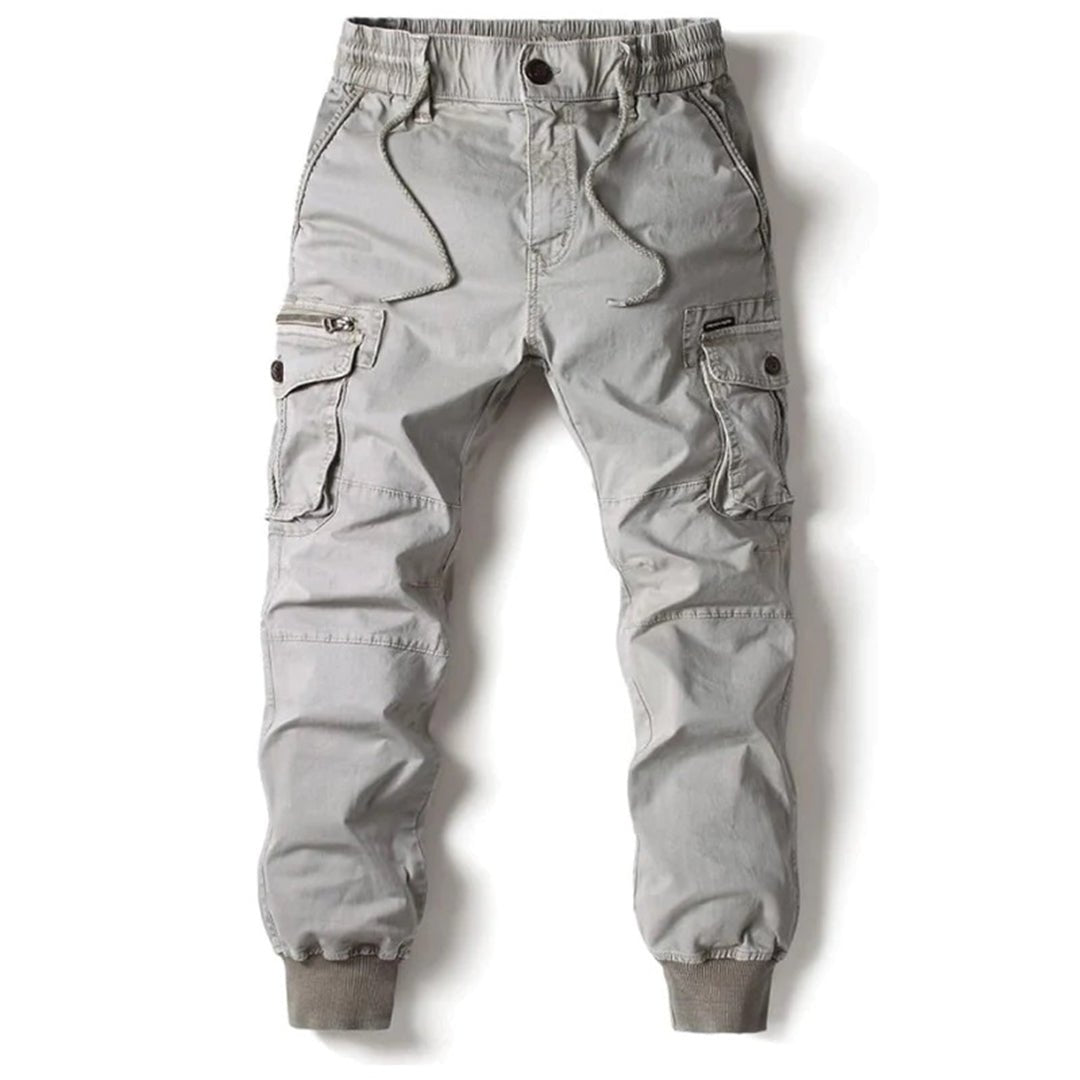 Levoire | Pantalon De Jogging Cargo Pour Hommes Gris