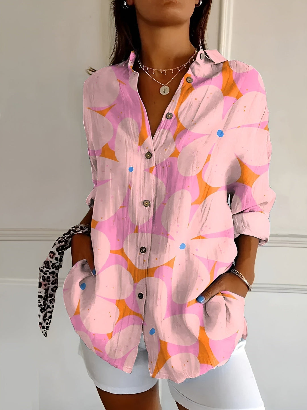 Levoire | Blouse Imprimée Femme Rosa Fleur
