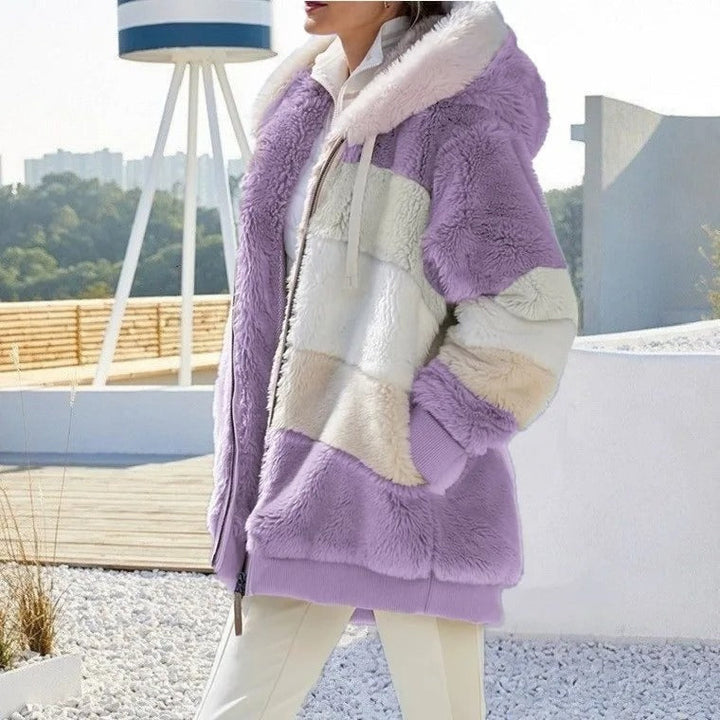 Levoire | Veste En Polaire Avec Sensation De Cachemire Pour Femmes Violet
