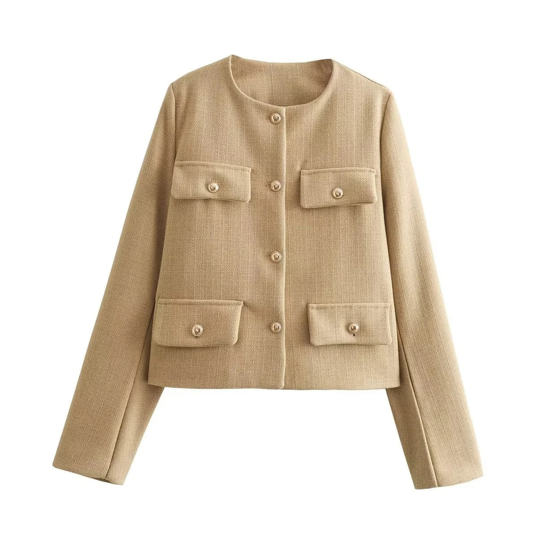 Levoire | Chic Veste D'Été Décontractée Beige